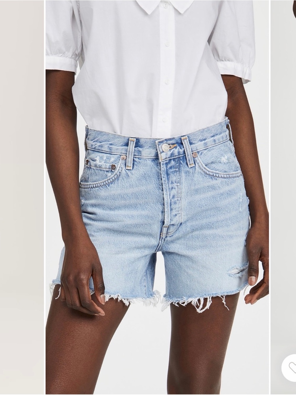 Agolde Parker Long Shorts - 23
